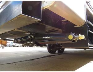 Gato de tijera estabilizador Manual y eléctrico de 24 "para autocaravanas, remolques de viaje, gatos de coche de elevación de 2 toneladas - Product Image 2