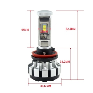 2018 car headlight H7 LED H4 H8/H9/H11 HB3/9005 HB4/9006 9007 h3 bulb Canbus T1s auto front fog drl bulb automobile headlamp - Product Image 6