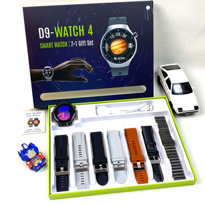 D9-Watch 4 1.5 Inch Màn Hình Tròn 7 Trong 1 Smartwatch La Bàn SOS Ai Bằng Giọng Nói Miễn Phí 7 Dây Đeo Không Dây Sạc Thông Minh Đồng Hồ D9-Watch4 - Product Image 5