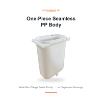 Fabricant de Pots à Sauce Personnalisés OEM, Pot à Condiment avec Pompe de Qualité Alimentaire 3,3L pour Restaurant, Fast-Food, Bar à Salades