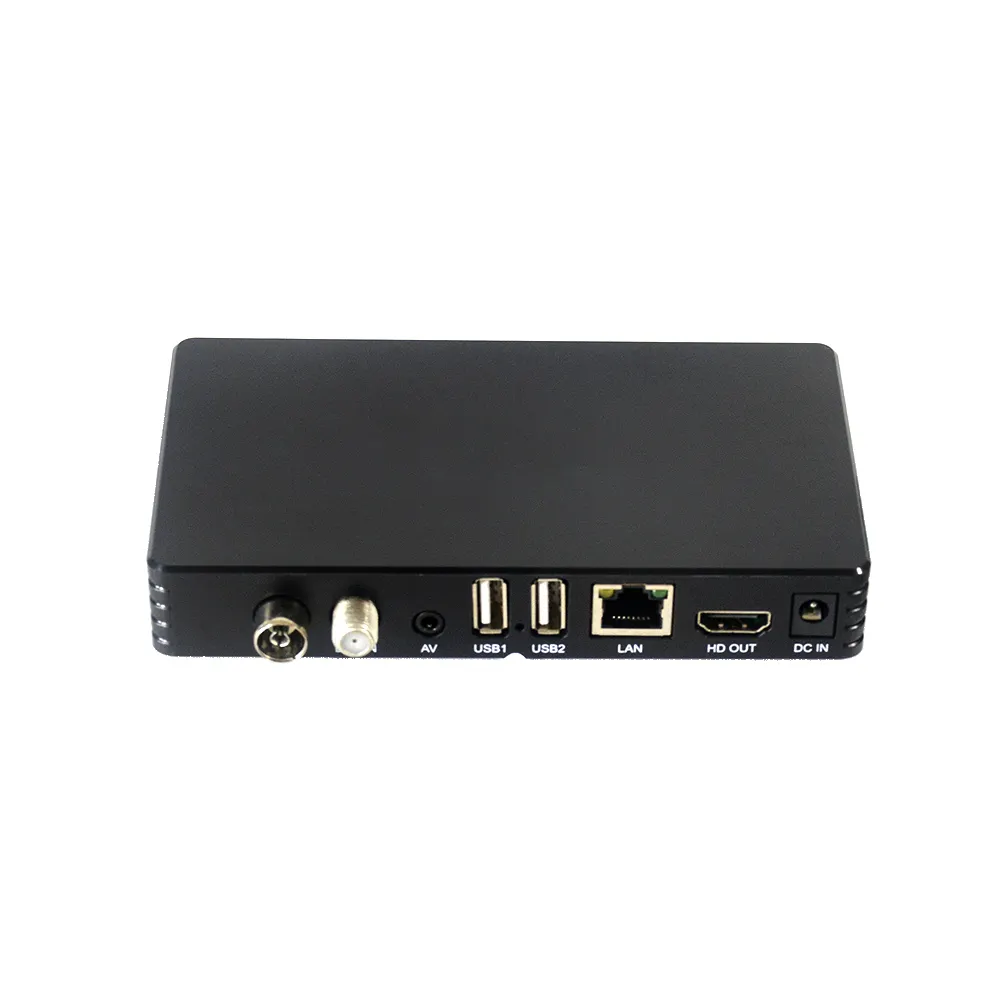 אוט DVB T2 S2 קומבו סט Top box Amlogic S905 2GB RAM HEVC מפענח H265 לווין טלוויזיה מקלט 4K היברידי אנדרואיד טלוויזיה תיבה