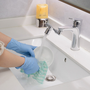 Gants jetables personnalisables sans latex, sans poudre, sans silicone, en nitrile texturé 4 mil pour le service alimentaire - Product Image 3