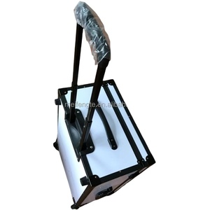 <span class=keywords><strong>MFT</strong></span> MFC011 Vente directe d'usine Flight Case Trolley Type avec organisateur pour le stockage de pièces de barbier Design de mode Couleur blanche - Product Image 1