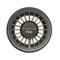 Produit d'utilisation de voiture de vente chaude Mini utilisation intelligente de voiture ventilateur d'aromathérapie diffuseur d'aromathérapie de voiture ventilateur Usb avec prix de gros
