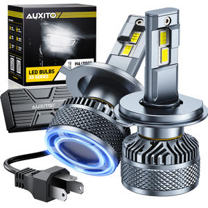 Bombillas LED AUXITO X5 H4 para faros delanteros, luz alta y baja, 170W 16000LM, 900% más brillantes, 6500K, blanco frío - Product Image 1
