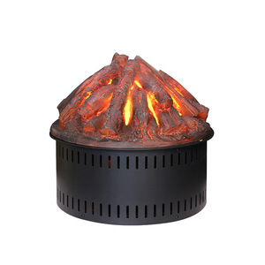 <span class=keywords><strong>Chimenea</strong></span> Eléctrica Metálica Personalizada para el Hogar, Simulación de Fogata, Llama Artificial Decorativa, Calentador Atomizado 3D - Product Image 5