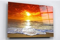 Rectangle personnalisé HD imprimé décor acrylique affiche panneau publicitaire personnalisé