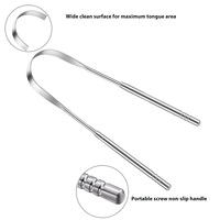 Kit de Nettoie-Langue en Acier Inoxydable et Cuivre