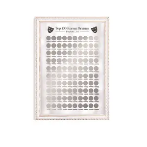 Custom 100 Date Ideas Scratch Off Poster Dates Poster, Couples Games Night Ideas, Bucket List Wedding Gift 16.5x23.4