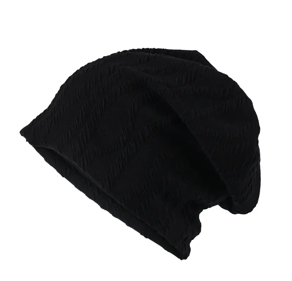 उच्च गुणवत्ता शीतकालीन सलाम कस्टम लोगो Stacking ढेर कैप्स बुनना बैगी टोपी slouchy beanie