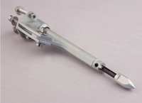 TFL-Support d'arbre de bateau RC, 4mm/4.76mm, queue de souris M4, dents avant arrière, catamaran, accessoires en métal