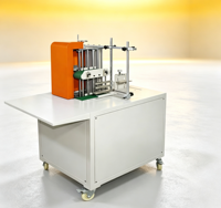 Machine de collage numérique automatique à angle droit avec engrenage pour la jonction des bords et la lamination des coins des feuilles de mousse EPE/XPE