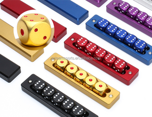 Juego de dados de material de aluminio personalizado de lujo - Product Image 1