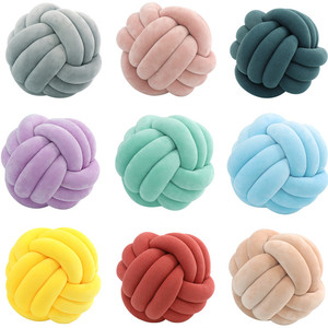 <span class=keywords><strong>Coussin</strong></span> Tendance Design <span class=keywords><strong>Boule</strong></span> Nœud Décoratif pour Chambre de Bébé et Salon - Product Image 2
