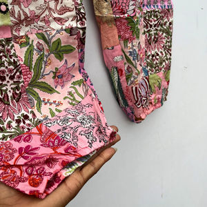 Unisex Hippie Boho Indian Summer Festival Pijamas Colorido Algodón Cargo Jogger Pantalones Funky Patchwork Secado rápido Múltiples bolsillos - Product Image 1