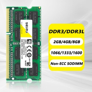 Memoria RAM para Portátil <span class=keywords><strong>DDR3</strong></span> DDR3L 4GB 8GB PC3 1.5V <span class=keywords><strong>1066</strong></span> 1333 1600 1866Mhz PC3L 1.35V 8500 10600 12800 Non-<span class=keywords><strong>ECC</strong></span> Sodimm - Product Image 4