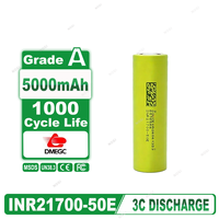 Samsung Style 21700 NMC 3.7V 5000mAh Baterai Silinder Daya Tahan Tinggi