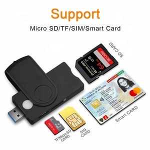 เครื่องอ่านการ์ดออลอินวัน USB 2.0 และ Type-C สำหรับการ์ด IC, ID, เมมโมรี่ และการ์ดเข้าถึง - Product Image 3