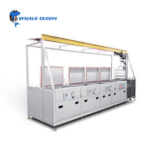 Macchina per Pulizia a Ultrasuoni Blue Whale con Gru, Slot Singolo e Multiplo, OEM ODM, Pulitore Industriale a Ultrasuoni - Product Image 1