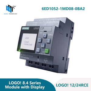 Contrôleur PLC <span class=keywords><strong>SIEMENS</strong></span> <span class=keywords><strong>LOGO</strong></span> 12/24RCE 6ED1052-1MD08-0BA2 avec affichage, sortie transistor, Ethernet - Product Image 1
