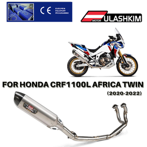 Sistema de Escape Completo para <span class=keywords><strong>HONDA</strong></span> CRF1100 CRF1100L AFRICA TWIN Escapes de Motocicleta 2020 <span class=keywords><strong>2021</strong></span> 2022 Silenciador de Escape - Product Image 2
