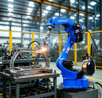 Bras robotique industriel flexible à 6 axes, robot de soudage automatique pour pièces automobiles, soudage des métaux