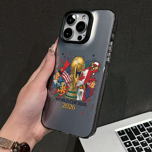 <span class=keywords><strong>Coque</strong></span> de téléphone antichoc en TPU mat avec motif drapeau personnalisé Football Champion, compatible <span class=keywords><strong>iPhone</strong></span> 17 16 15 14 13 Pro Max - Product Image 5