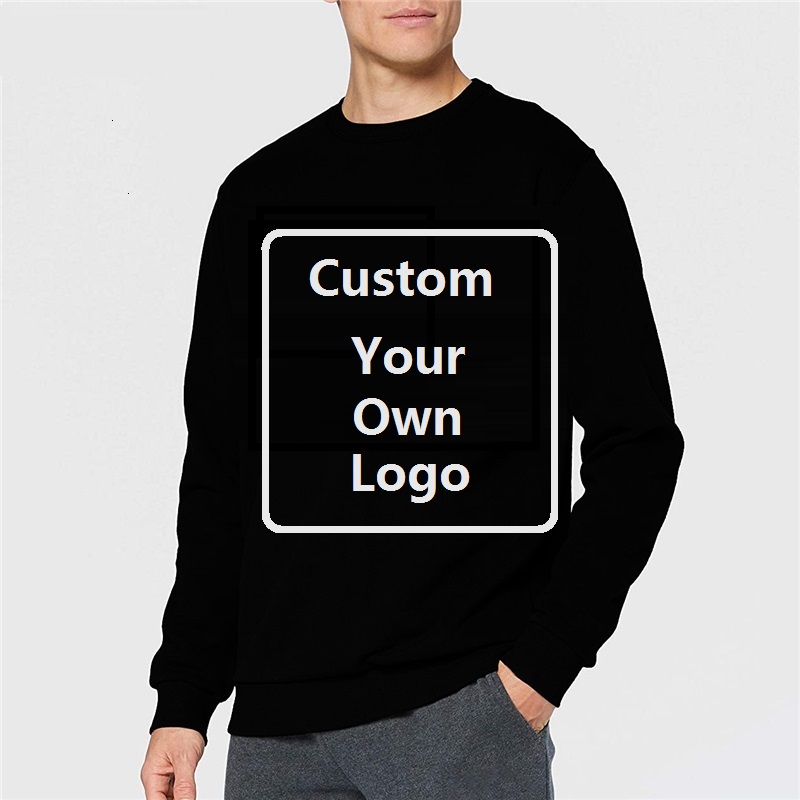 Colorful Logo Reflective Sweater Casual Loose Fitting Men's Sweater