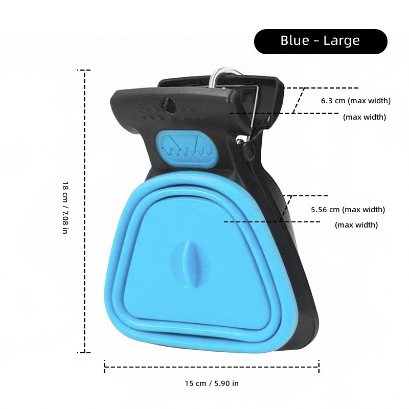 Bleu grande taille