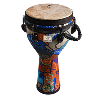 African Drum Adjustable Tone Large 10/12 Inch Adult Beginner Hand Beat Drum High-end Professional Percussion Instrument