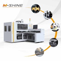 Centro de Fresado y Perforación CNC de Alta Precisión M-shine de 6 Lados, con Servo Leadshine y Reductor Shimpo para Mecanizado de Paneles Industriales