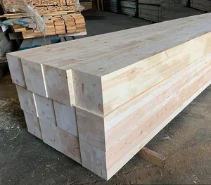 Custom Laminated Solid Wood Beams Wholesale Price Glulam Timber Beams For Building Construction