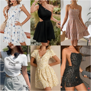 Nouvelles Robes Décontractées en Gros de la Marque Ropa – Fournisseur Chaud de Vêtements Shein en Gros – Expédition Aléatoire de Balles de Vêtements Shein - Product Image 2