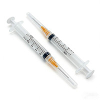 Seringue hypodermique jetable stérile en plastique avec embout Luer Lock et Luer Slip, avec aiguilles, 1 ml, 5 ml, 10 ml, 20 ml, pour usage vétérinaire