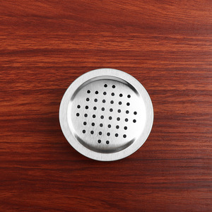 Jinnate Stainless Steel Perforated Mesh Ventilation Cover For Cabinet Doors Round With Holes - Product Image 4