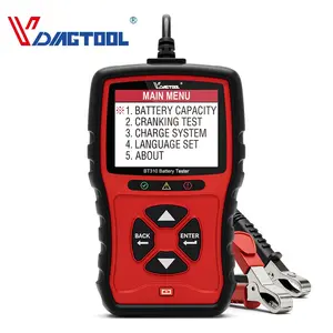 2024 VDIAGTOOL BT310 probador de batería de coche 12V 24 V Vhicles Digital automotriz diagnóstico arranque carga batería probador analizador