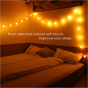 Lampada di sale dell'himalaya lampada di cristallo di sale di roccia guarigione naturale 100% genuino ringraziamento natale lampada da parete sale dell'himalaya - Product Image 5