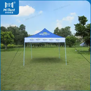 Promoción Toldo plegable Publicidad Gazebo Carpa con logotipo impreso personalizado