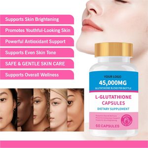 OEM ODM Kollagen-Glutathion-Kapseln Antioxidans Beste Qualität Hautaufhellende Kapseln Glutathion - Product Image 5