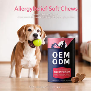 Suplementos Masticables Suaves para Perros OEM para el Alivio de Alergias, Apoyo Inmunológico y Salud de la Piel, OEM ODM - Product Image 2