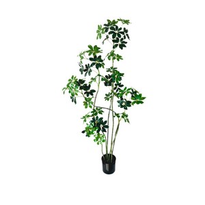 Plante artificielle Schefflera Dream Castle, plante d'intérieur décorative en pot, 100-200 cm, respectueuse de l'environnement - Product Image 5