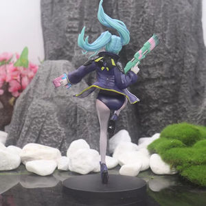 Juego de Anime Cyberpunk Edgerunners Rebecca figura de pie modelo juguete Regalo de Cumpleaños colección figura de acción decoración de escritorio regalo - Product Image 3