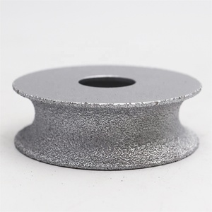 <span class=keywords><strong>Disque</strong></span> de polissage diamanté brasé sous vide de 75 mm à bord demi-bullnose pour meulage, façonnage et chanfreinage pour meuleuse d'angle - Product Image 2