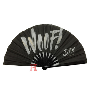 Día <span class=keywords><strong>de</strong></span> San Valentín negro personalizado kung fu VENTILADOR <span class=keywords><strong>DE</strong></span> <span class=keywords><strong>LA</strong></span> MANO - Product Image 6