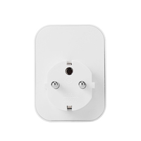 Enchufe Inteligente Universal para el Hogar, Color Blanco, Enchufe de Pared con Wifi, Control Inteligente, Enchufe Alemán para Uso Doméstico