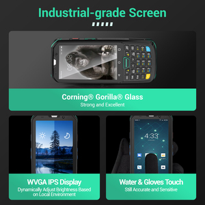 高性能IP68防水Android 4インチ頑丈なPDAモバイルハンドヘルド産業用データコレクター1D2dスキャナーインベントリPDA - Product Image 5