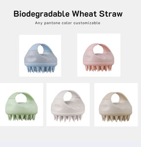 Cepillo depurador de cuero cabelludo de silicona para el cuidado del cabello al por mayor, cepillo para champú, masajeador de cuero cabelludo para el crecimiento del cabello - Product Image 4