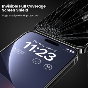Protection d'écran HD confidentialité 9H avec outil d'installation, verre trempé pour <span class=keywords><strong>iPhone</strong></span> <span class=keywords><strong>X</strong></span>~18 Pro Max, verre trempé pour téléphone portable - Product Image 3