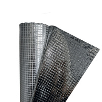 Membrane d'isolation thermique barrière à la vapeur en tissu tissé avec feuille d'aluminium