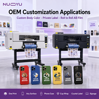 Nueva Impresora DTF de Tinta UV OEM A3 de Doble Cabezal para Personalizar Carcasas, Logotipos y Placas de Identificación, MOQ de 10 Unidades, Marca Privada